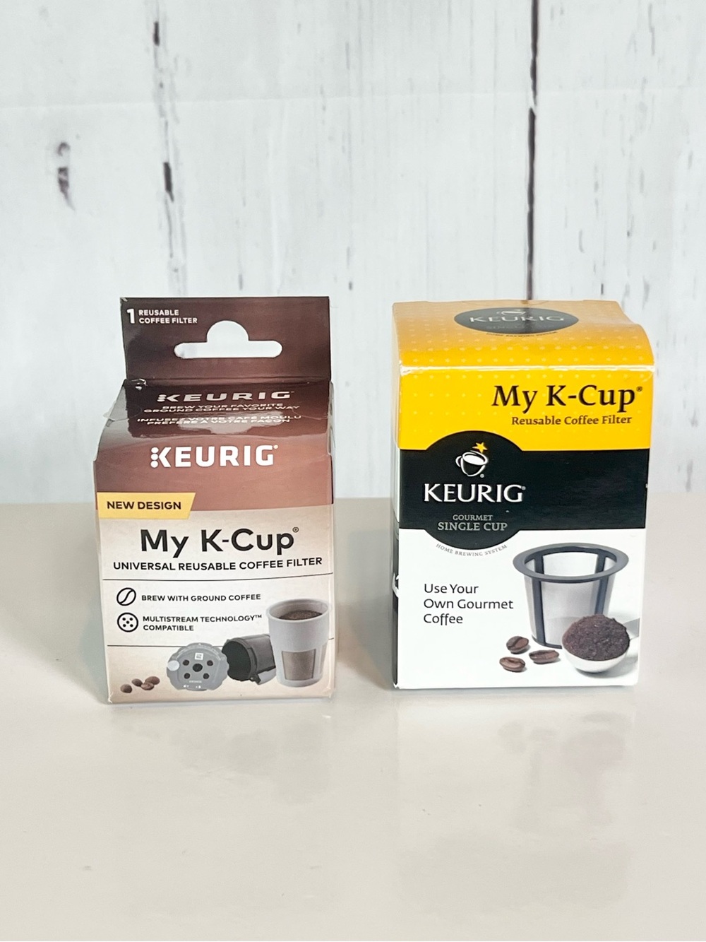Keurig My K-Cup Reusable Coffee Filter Set of Two different styles New in Box
